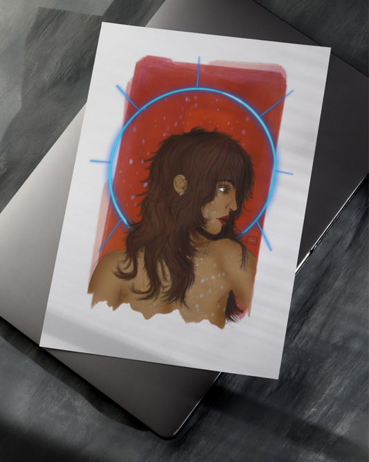 Cerci Rivera Halo Art Print